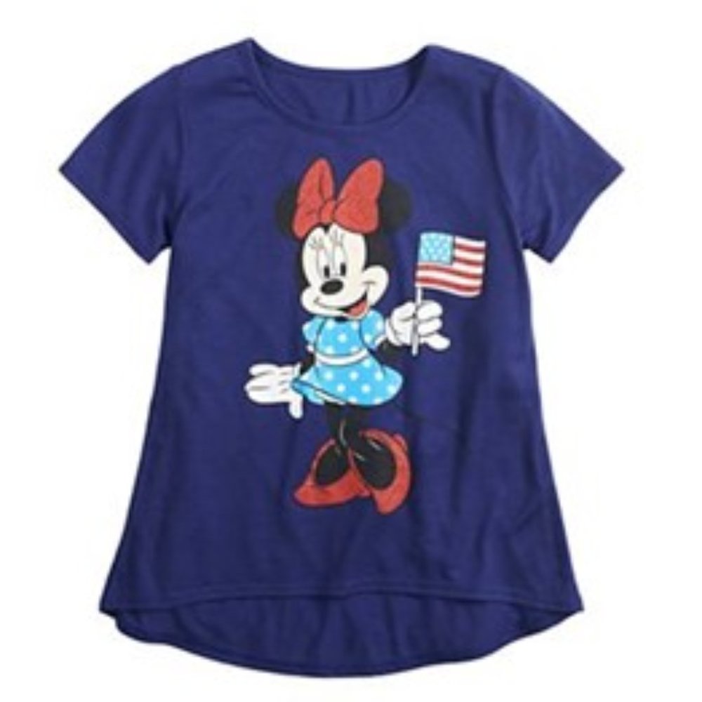 Carter's Minnie USA Graphic Tee - NWT